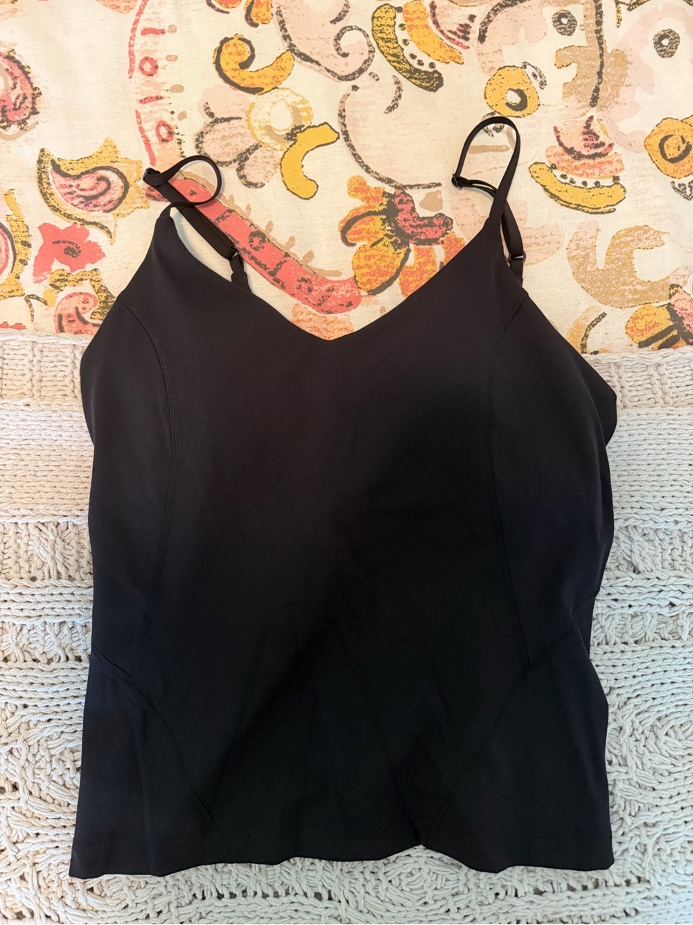 Lululemon Black Women’s V-Neck Camisole Top